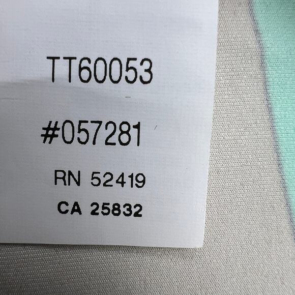 Trina Turk St. Tropez Bright Colorful Batwing Kimono Swim Coverup NEW Size M - Picture 10 of 13